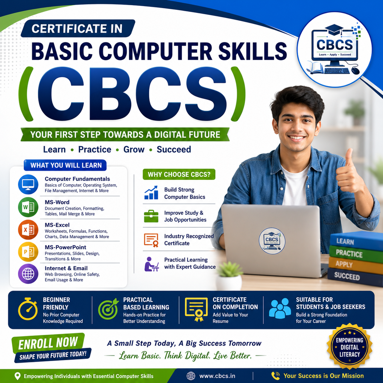 CERTIFICATE IN BASIC COMPUTER SKILLS